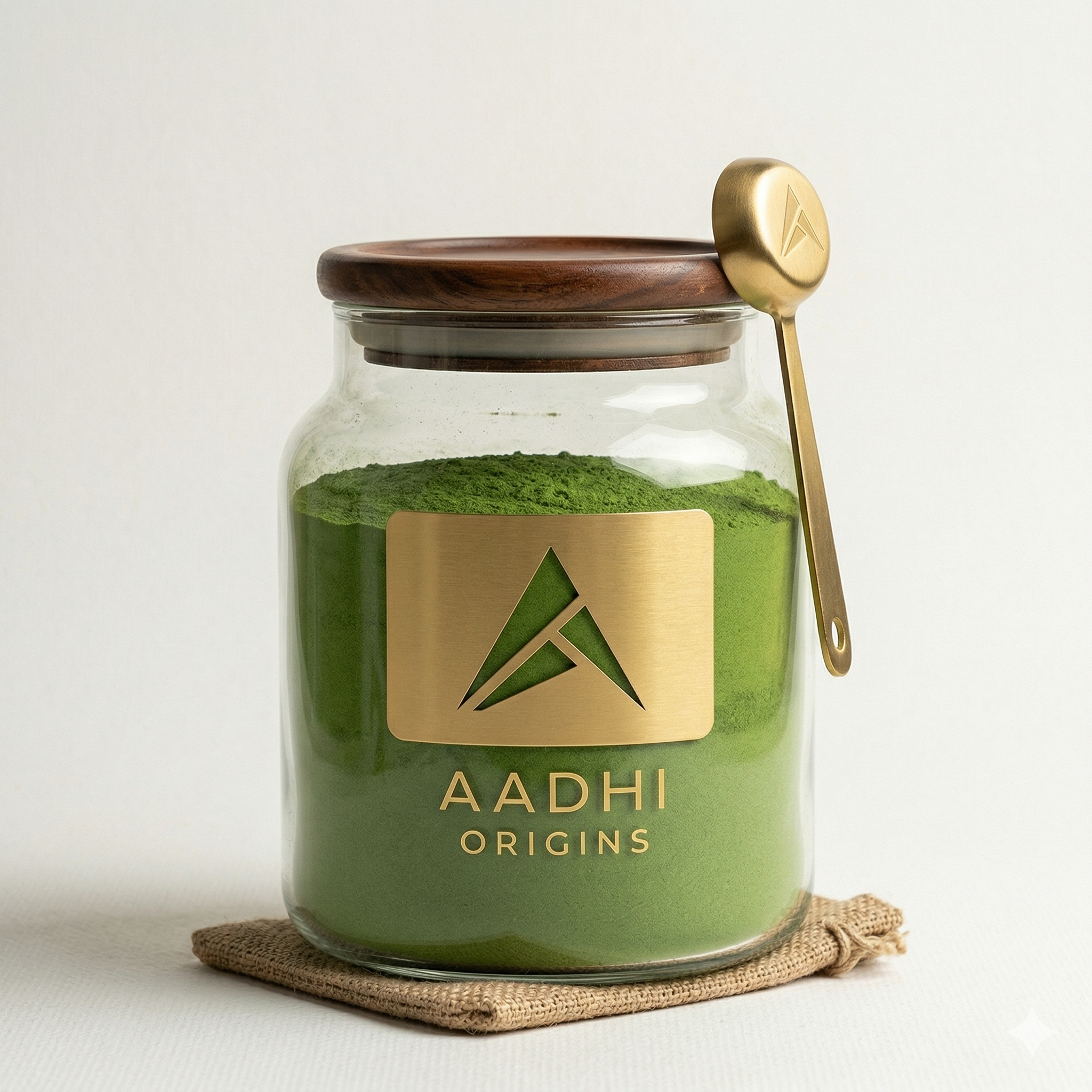 Aadhi Origins moringa sample bottle